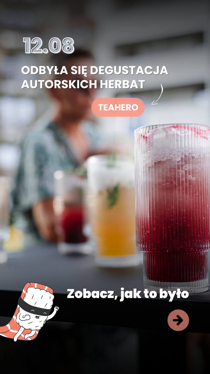 HeroSushi TeaHero product communication